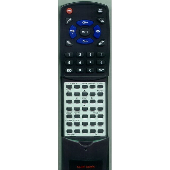 Replacement Remote for EIKI 645 072 8969, 945 072 8960, RT6450728969, CXSR, LCXB22, LCXB28, LCXA20