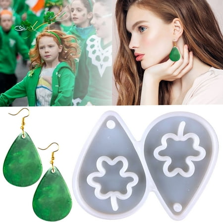 

Diy Irish Festival Rubber Tools Earrings Pendant Drops Silicone Tools
