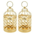 thumbnail image 1 of Bird Cage Candlestick2 Pcs Bird Cage Bird Cage Candle Holder Birdcage Candle Holder Multi-Functional, 1 of 5