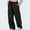 Black, variant on Women's Casual Sweatpants Wide Leg Sweats Super Soft Sweat Pants Fleece Baggy Joggers with Pockets Drawstring Loose Comfy Relaxed Fit Fall Winter Warm Pants