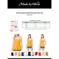thumbnail image 2 of Made by Olivia Women's Solid Strapless Modal Smocked Tube Top, 2 of 4