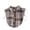 D |#17, variant on Fake Collar Detachable Blouse False Collar Half Shirts Collar Plaid Designed Cotton Top Elegant for Women (J)