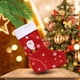 thumbnail image 5 of Inteprter Calcetín de Navidad Santa Claus copo de nieve calcetines de Navidad para chimenea adorno de árbol colgante saco tela no tejida regalo para el Kits de decoración para fiestas No.04 Inteprter HA008888-04, 5 of 6