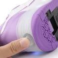 thumbnail image 5 of USB chargeable LED light up roller shoes wheeled skate sneaker shoes for Boys Girls kids, 5 of 8