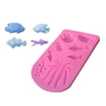 thumbnail image 1 of Matsuzay Silicone Cookie Mold Party Baking Accessories Casting Embossed Pudding Cake Candy Die Festive Decorating Mould Hand-made Type2 NO2, 1 of 6