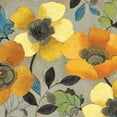 thumbnail image 2 of Pearce, Allison 15x15 White Modern Wood Framed Museum Art Print Titled - Yellow and Orange Poppies II, 2 of 4