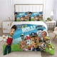thumbnail image 4 of Juego de cama para niños de la Patrulla Canina, funda de edredón con diseño de perro canino de la Patrulla de Anime, funda nórdica de dibujos animados, ropa de cama para niño y niña, funda de almohada, 4 of 4