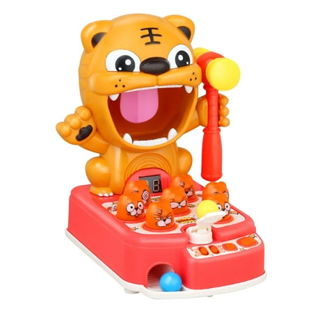 

Children Light Music Whac-A-Mole Toys Multifunctional Play Hit Hammering Game Educational Interactive Toys Christmas Gift