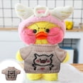 thumbnail image 3 of 12-Inch Plush Duck Sweater Set, Fashion Doll Clothes Accessories for Stuffed Animals, DIY Outfits for 12-Inch Plushies, Stylish Knitted Mini Apparel D#188 Multicolor, 3 of 3