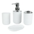 thumbnail image 3 of LAFGUR Bathroom Supply, Simple 4 Pcs/Set Practical Soap Dish, For Bathroom Home, 3 of 8