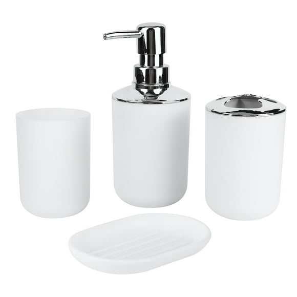 Bathroom Kit, Bathroom Supply, Practical Simple Convenient For Bathroom Home White