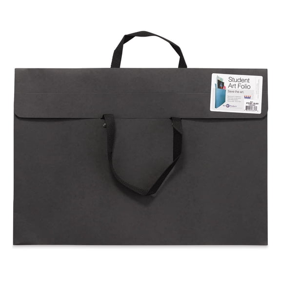 Star Products Student Art Folio with Handles - Black, 14" x 20"