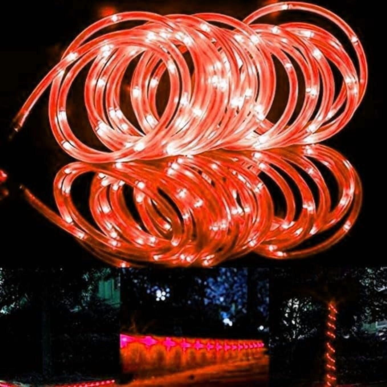 Rope String Lights, 12M/39ft 100LED Waterproof 8 Mode/Remote Battery Christmas Lights,Battery Powered String Lights Outdoor Indoor for Christmas Decorations