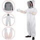 thumbnail image 3 of Traje de apicultura Equipo de protección profesional contra abejas con guantes largos y capucha de velo para apicultor - Blanco (L) JAMW Sencillez, 3 of 5