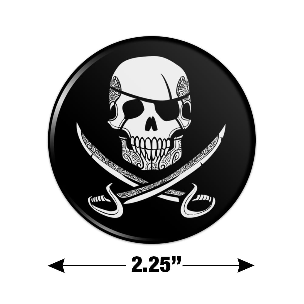 Pirate Skull Crossed Swords Tattoo Design Garden Yard Flag 