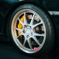 thumbnail image 5 of Uxcell Tire Valve Stem Caps, Car Wheel Valve Cap Universal Air Valve Cover Vehicle Exterior Accessories Pink, 5 of 6