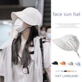 thumbnail image 2 of Femmes Large Bord Pare-Soleil Réglable UV Protection Casquette de Baseball Été Extérieur Chapeau de Soleil, 2 of 4