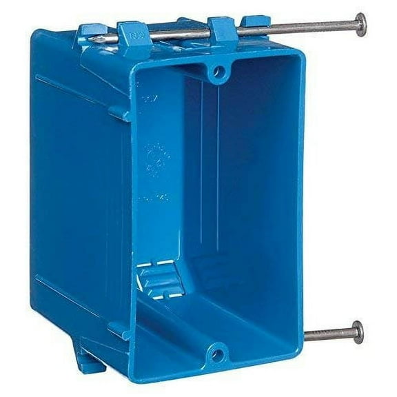 Thomas & Betts Zip Box 1-Gang Electrical Box - 18 CU. in. - Pack of 100