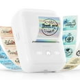 thumbnail image 1 of MUNBYN FM226 Bluetooth Portable Label Maker - White, 1 of 8