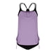 thumbnail image 5 of Tankini de moda para mujer, color sólido con cojín en el pecho y sin soporte de acero, traje de baño holgado con cordón dividido, traje de baño de dos piezas para mujer, trajes de baño tankini para mu, 5 of 5