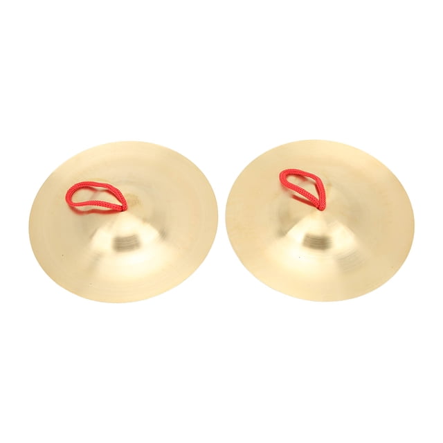 VGEBY Crash Cymbal Brass Percussion Instrument Pair Teaching Tool Toy For Children Adult,Cymbal,Cymbal Pair