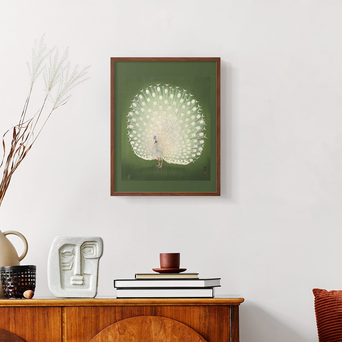 Vintage Animal Print XVII - 14in. x 11in. Vintage Framed Print in Walnut Wood Frame