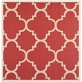 thumbnail image 1 of Safavieh Courtyard Red Indoor Outdoor Rug - Square 6'7", 1 of 5