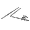 thumbnail image 1 of WHAMVOX Cowbell Mount Accessory For Snare Drum Zinc Alloy Silver Sleek Design 1Pcs, 1 of 8