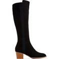 thumbnail image 2 of Style & Co. Womens Myranda Tall Almond Toe Knee-High Boots Black 8 Medium (B,M), 2 of 4