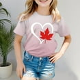 thumbnail image 2 of TZEWGL Chemise Mignonne pour Tout-Petit Été Manches Courtes Col Rond Imprimé Graphique Haut Basique pour Nouveau-Nés Taille 4-5T, 2 of 4