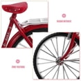 thumbnail image 3 of Decorative Bike Model Retro Bike Model Cognitive Development Adults 18x6x11cm Red 1Pcs, 3 of 5