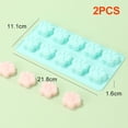 thumbnail image 2 of 2 piezas de molde de silicona para patas de cachorro, grado alimenticio, adecuado para chocolate, dulces, pudín, gelatina y snacks para perros., 2 of 5