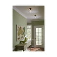thumbnail image 4 of Adley Collection One-Light Matte Black Clear Glass New Traditional Flush Mount Light, 4 of 10