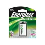 Energizer, EVENH22NBPCT, Recharge Universal Rechargeable 9V Battery 1-Packs, 24 / Carton