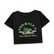 thumbnail image 5 of Camiseta corta holgada para mujer, disfraz de verano, camiseta recortada para vacaciones deportivas de oficina SG, 5 of 7