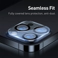 thumbnail image 4 of Baseus 2 Pcs Protecteur d'Objectif de Caméra pour iPhone 16 15 Pro Max 16 13 Plus Verre Trempé pour iPhone 12 Pro Max Film de Protection, 4 of 6