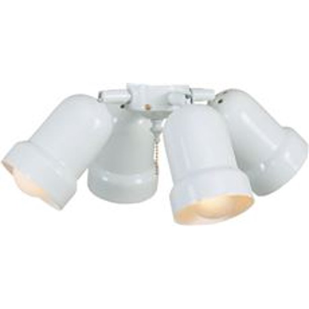 4 Light Ceiling Fan Kit With Adjustable Spot Lights Aged Bronze Com 4 Light Ceiling Fan Kit With, Spotlight Ceiling Fan Light Kit