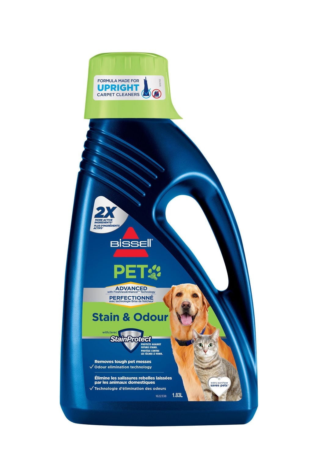 BISSELL® Advanced Pet Stain & Odor Formula, 60 oz, 2X Concentrated