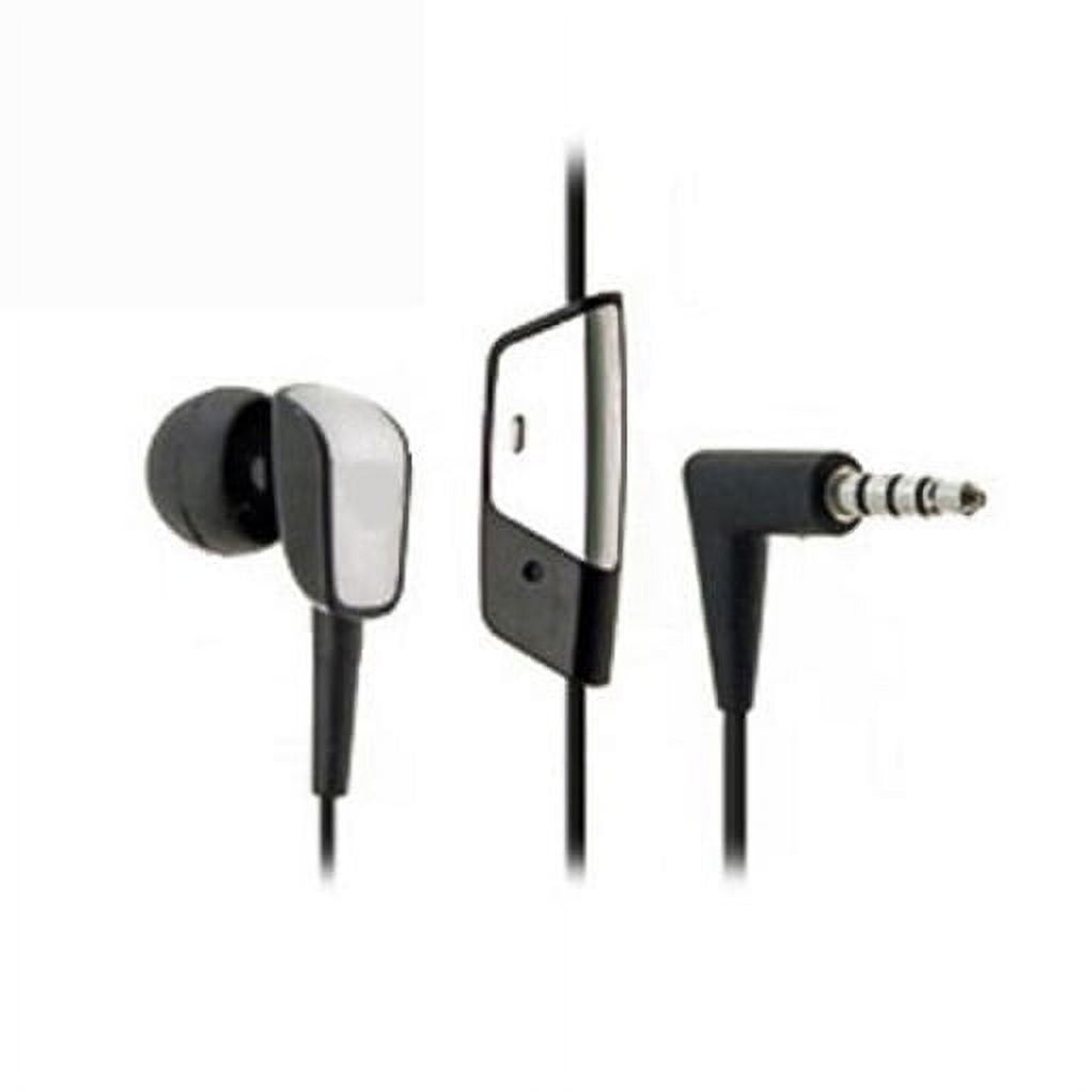 Headset MONO 3.5mm Hands-free Earphone Single Earbud Headphone w Mic Wired [Black] A9O for Motorola Droid Maxx 2 Turbo, G4 Plus, Google Nexus 6, Moto E LTE E4 PLUS, G4 Play, G5 PLUS (XT1687)