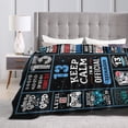 thumbnail image 4 of Wijzvio B0ccctx6bw Throw Blanket Soft Fuzzy Fleece Blanket For Couch Bed Living Room Decoration 50"X40", 4 of 9