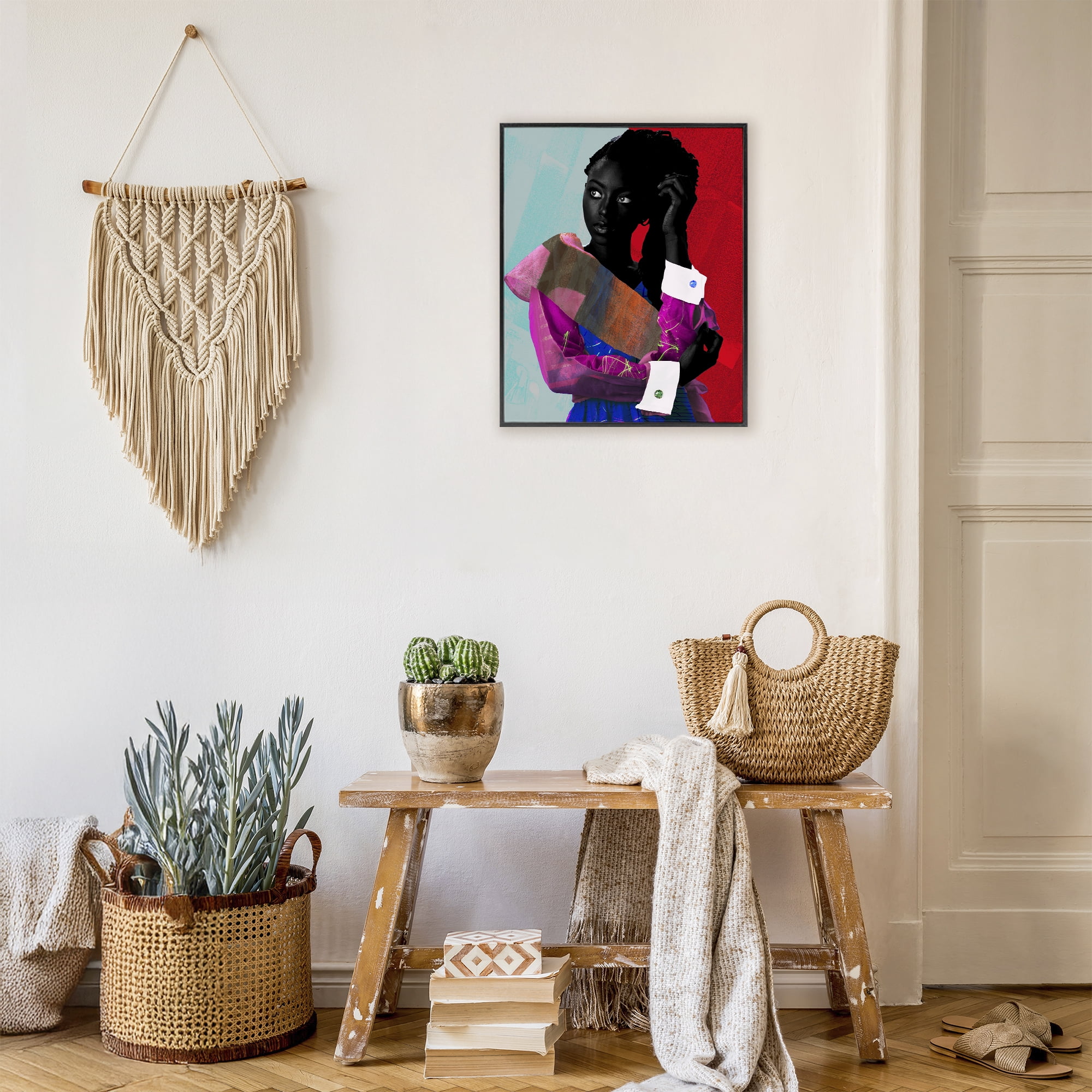 Stupell Industries New York Fashion Style Black Framed Giclee Art, design by NUMA Art