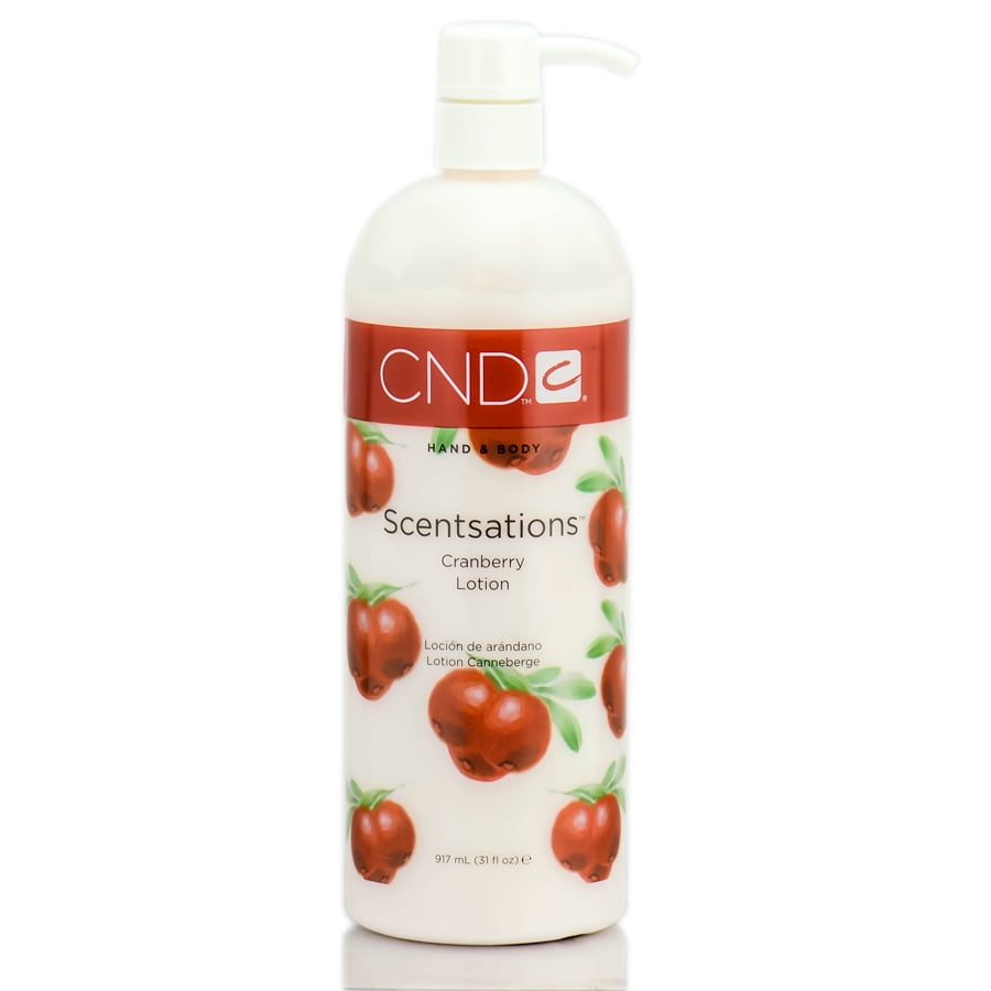 CND Hand & Body Scentsations Cranberry Lotion (Size 31 oz