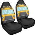 thumbnail image 3 of POLERO Back to School Breathable Automotive Vehicle Seat Covers, Polyester Stain Resistant Front Seat Cover Set of 2 for Most Cars and Sedan, 3 of 9