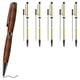 thumbnail image 2 of Kit de 10 Bolígrafos Delgados para Torneado de Madera, Bolígrafo Giratorio de 7 mm con Recarga, Ideal para Regalos de Bricolaje, Color Negro., 2 of 5