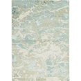 thumbnail image 1 of HomeRoots 352748 5 ft. 3 in. x 7 ft. 7 in. Polyester Sand Grey Area Rug, 1 of 1