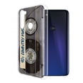 thumbnail image 2 of FINCIBO Soft TPU Clear Case Slim Protective Cover for Motorola Moto G Stylus 6.4" 2020, Retro Clear Cassette Tape Country Music, 2 of 3