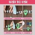 Jelly Roll Sasher Tool Set Bias Tape Fabric Maker Kit Set For Sewing