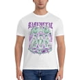 thumbnail image 3 of Babymetals Shirt Men's Personalised Graphic Short Sleeve Tshirt Fashion Breathable Cotton Tees Black, 3 of 5