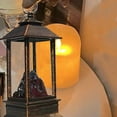 thumbnail image 4 of Halloween Charcoal Fireplace Lamp, Holiday Tabletop Living Room Decoration Props Ornaments, Gothic Medieval Style Lamps, 4 of 7