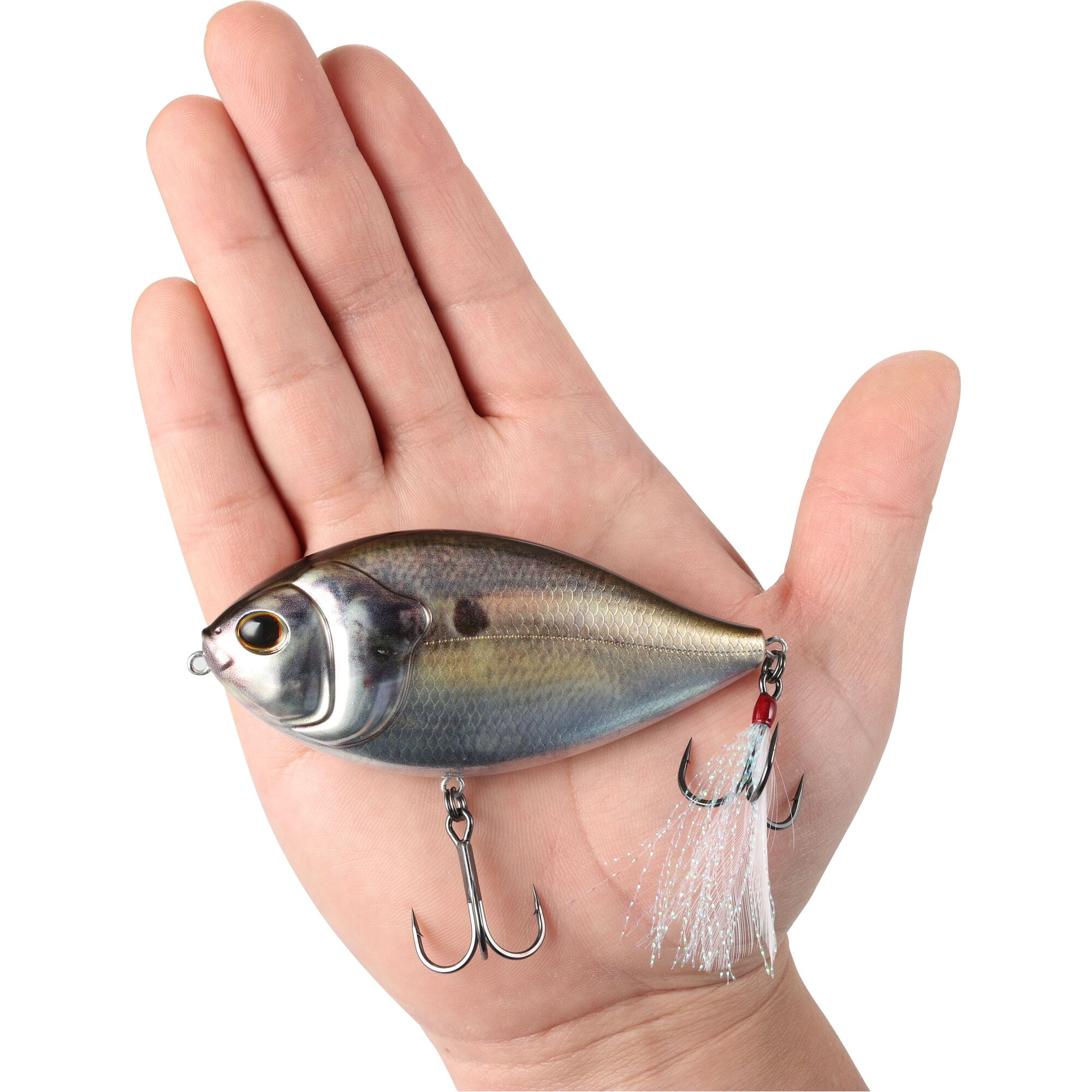 Berkley SlapGill Fishing Lure, 3.8 in, Chrome Shad (1-count)